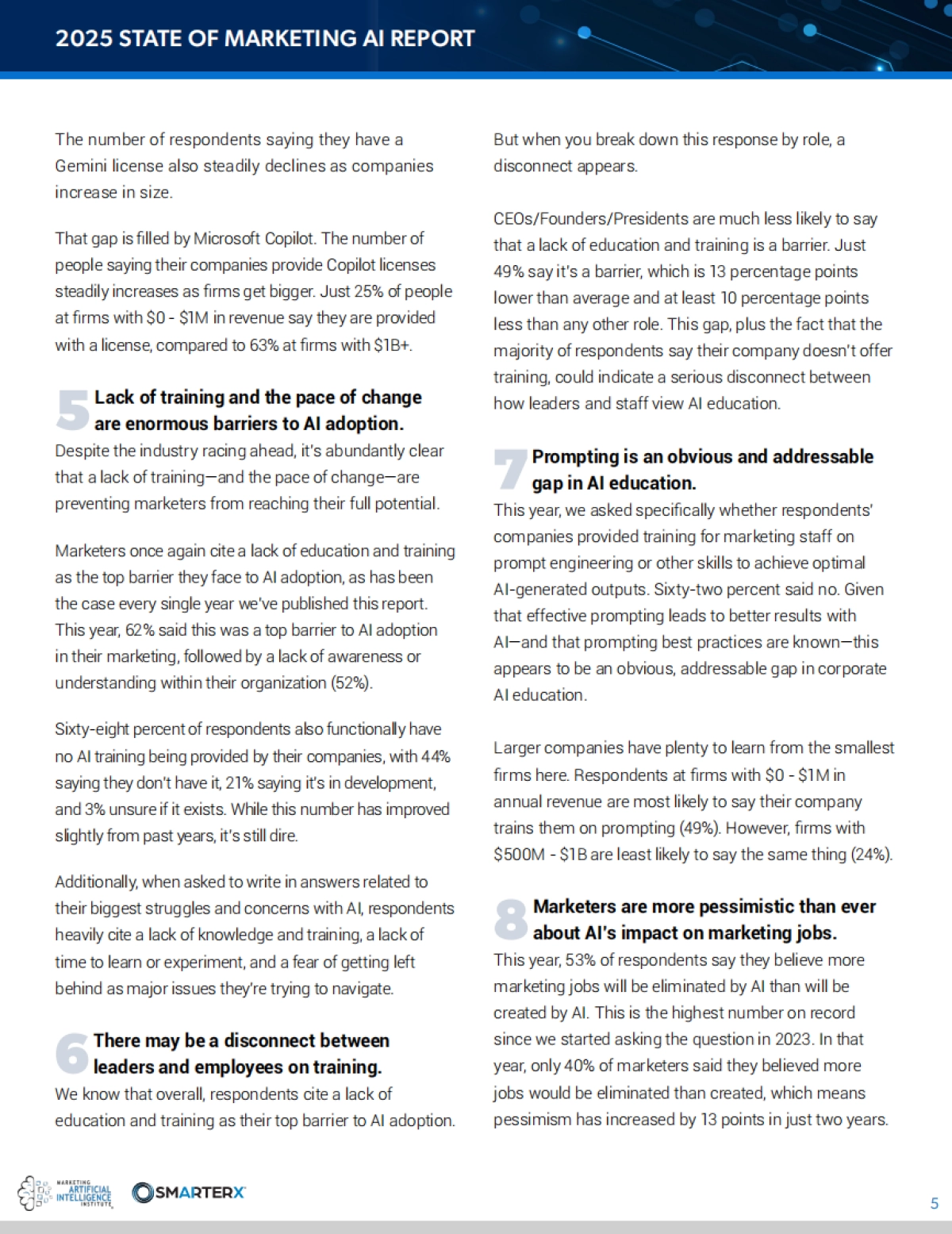 2025年营销人工智能现状报告（英文版）-Marketing Al institute.pdf_第5页