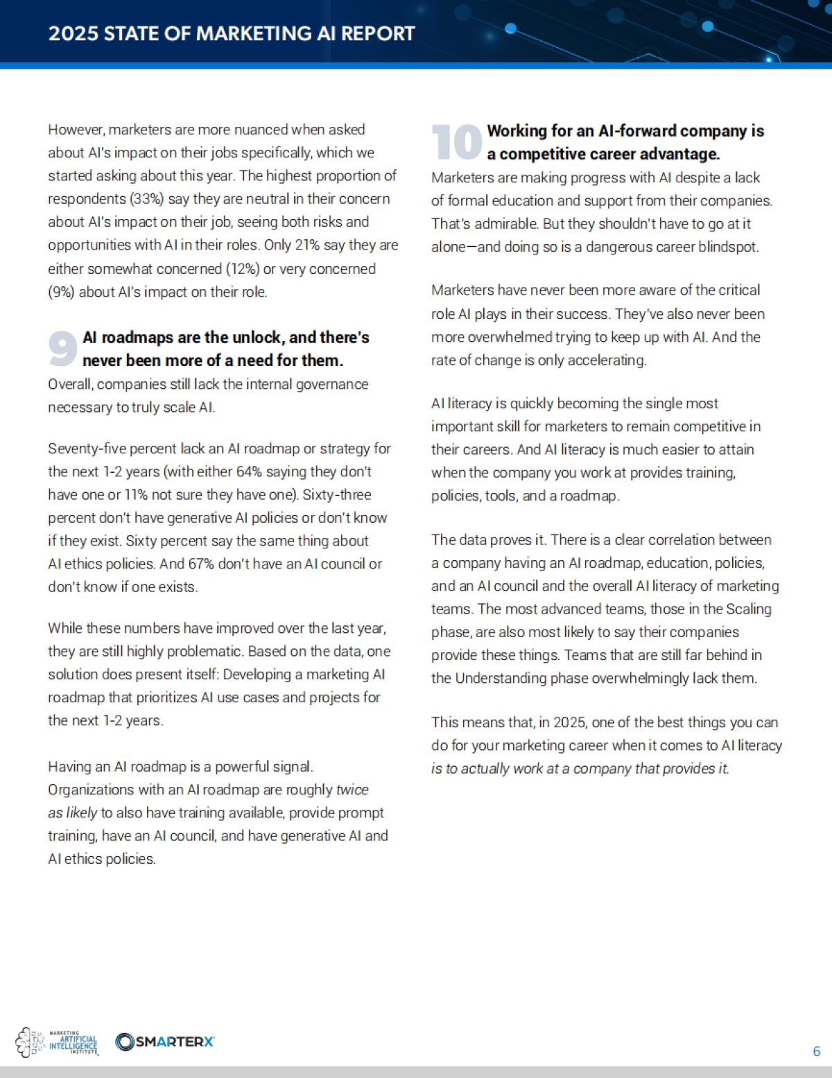 2025年营销人工智能现状报告（英文版）-Marketing Al institute.pdf_第6页