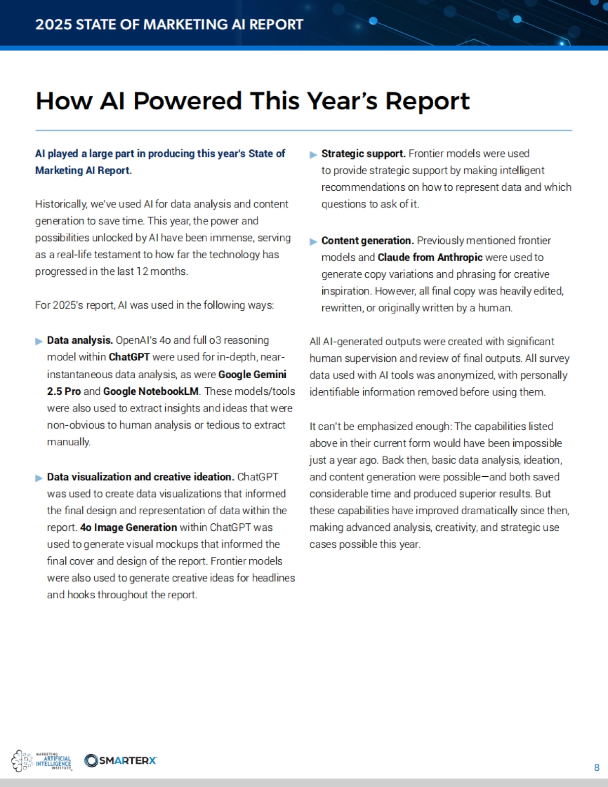 2025年营销人工智能现状报告（英文版）-Marketing Al institute.pdf_第8页