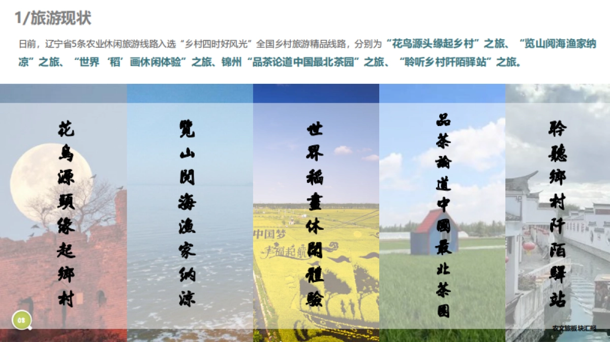 辽宁农文旅“学会讲故事 文化创意赋能产业“农业休闲游专题研究策划案.pdf_第8页