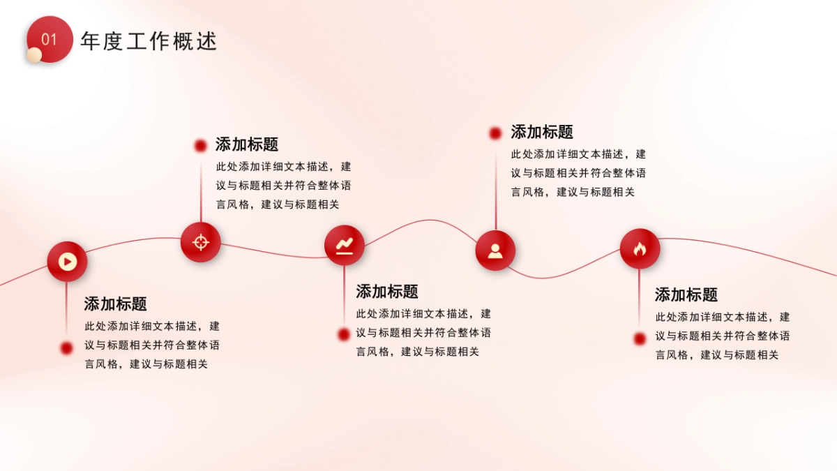 2026马年红色商务年终总结PPT模板 (6).pptx_第5页