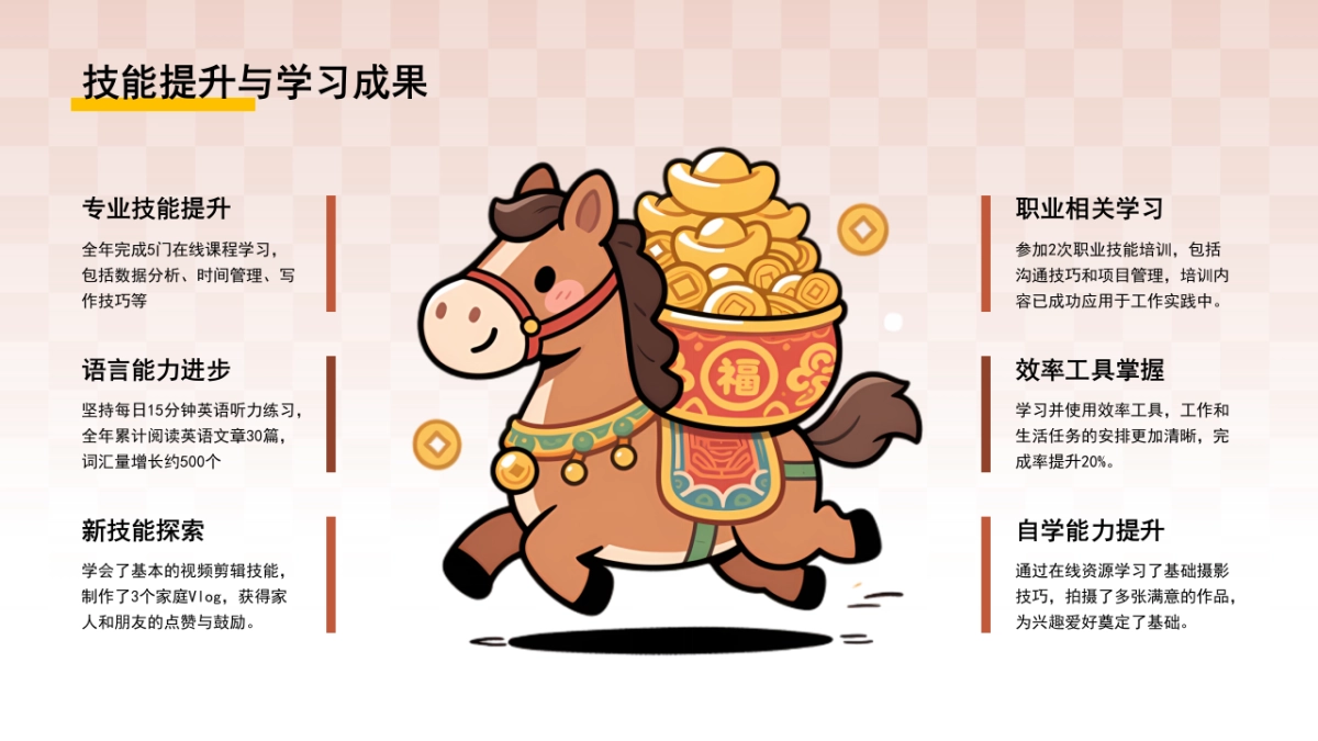 2026马年红色商务年终总结PPT模板 (34).pptx_第10页