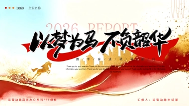 2026马年红色高级年终总结PPT模板 (21).pptx