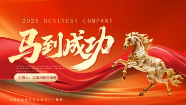 2026马年红色高级年终总结PPT模板 (24).pptx