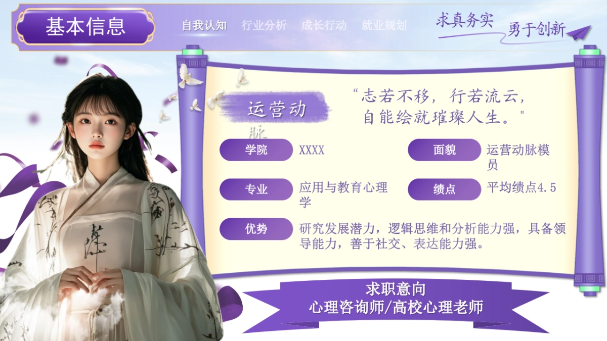 大学生职业生涯规划大赛PPT模板 (13).pptx_第4页