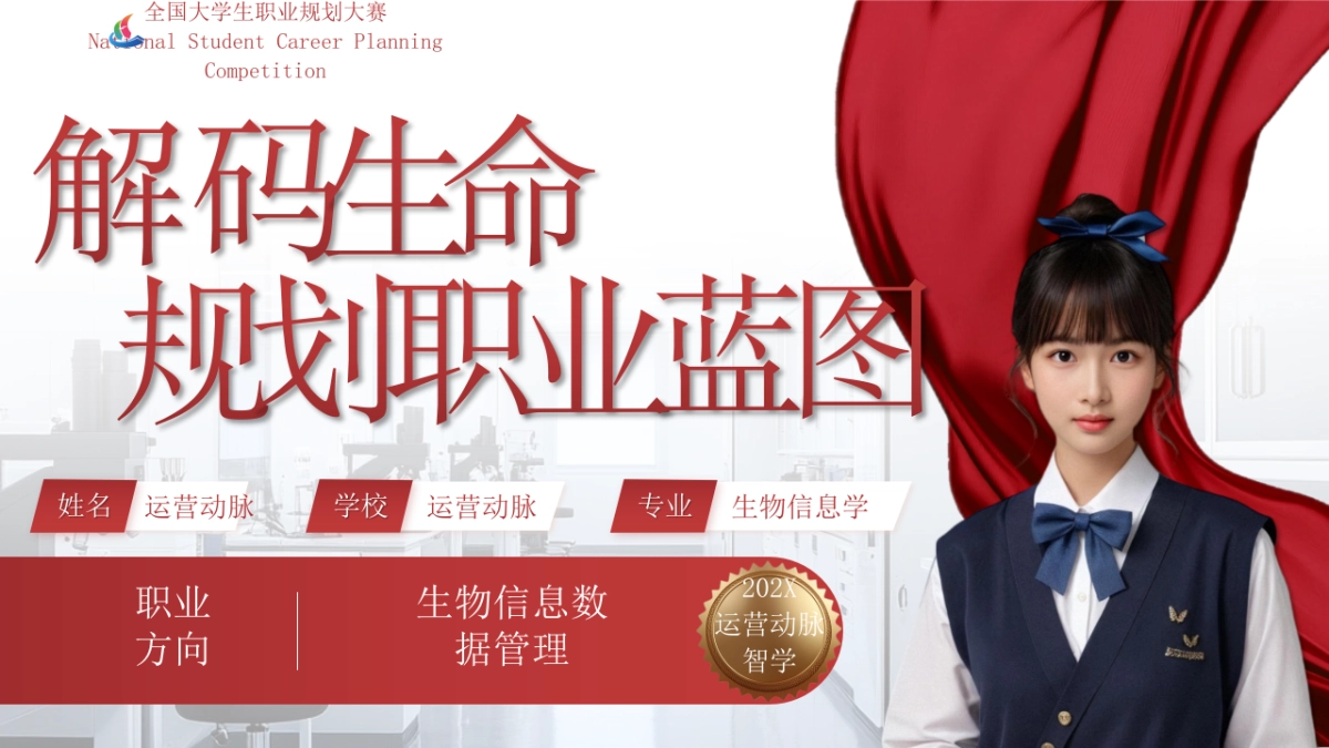 大学生职业生涯规划大赛PPT模板 (21).pptx_第1页