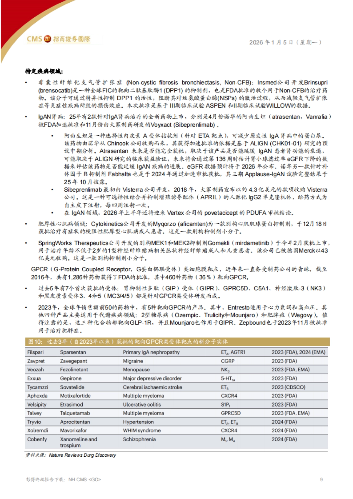 全球医药、医疗行业——2026年-关注慢病迭代，经营质量和现金流-招商证券国际.pdf_第9页