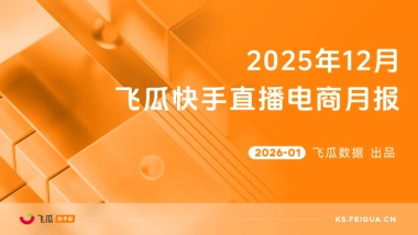 2025年12月飞瓜快手直播电商月报-飞瓜数据.pdf