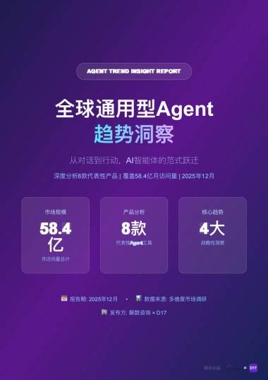 2025年全球通用型Agent趋势洞察报告-解数咨询.pdf