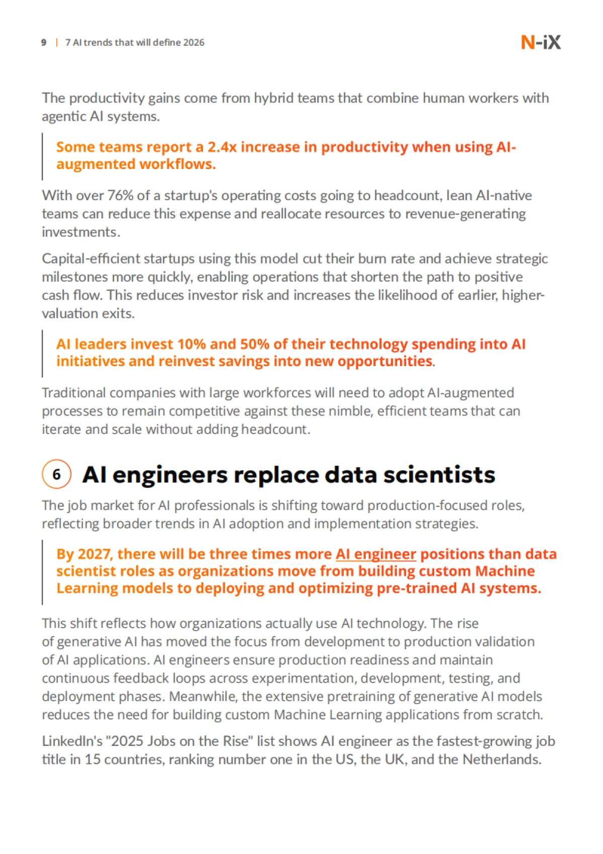 2026年塑造未来格局的七大AI趋势研究报告（英）-N-iX.pdf_第9页