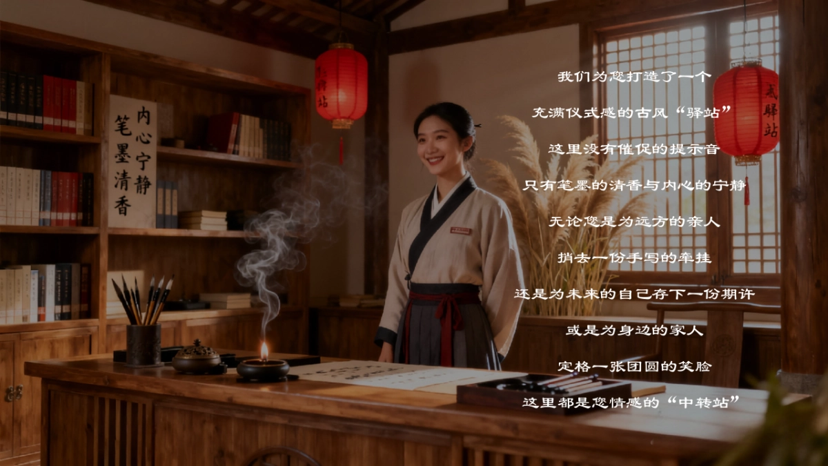 2026家书抵万金「马」上寄思念春节马年古风驿站书信慢递温情互动活动方案.pptx_第5页