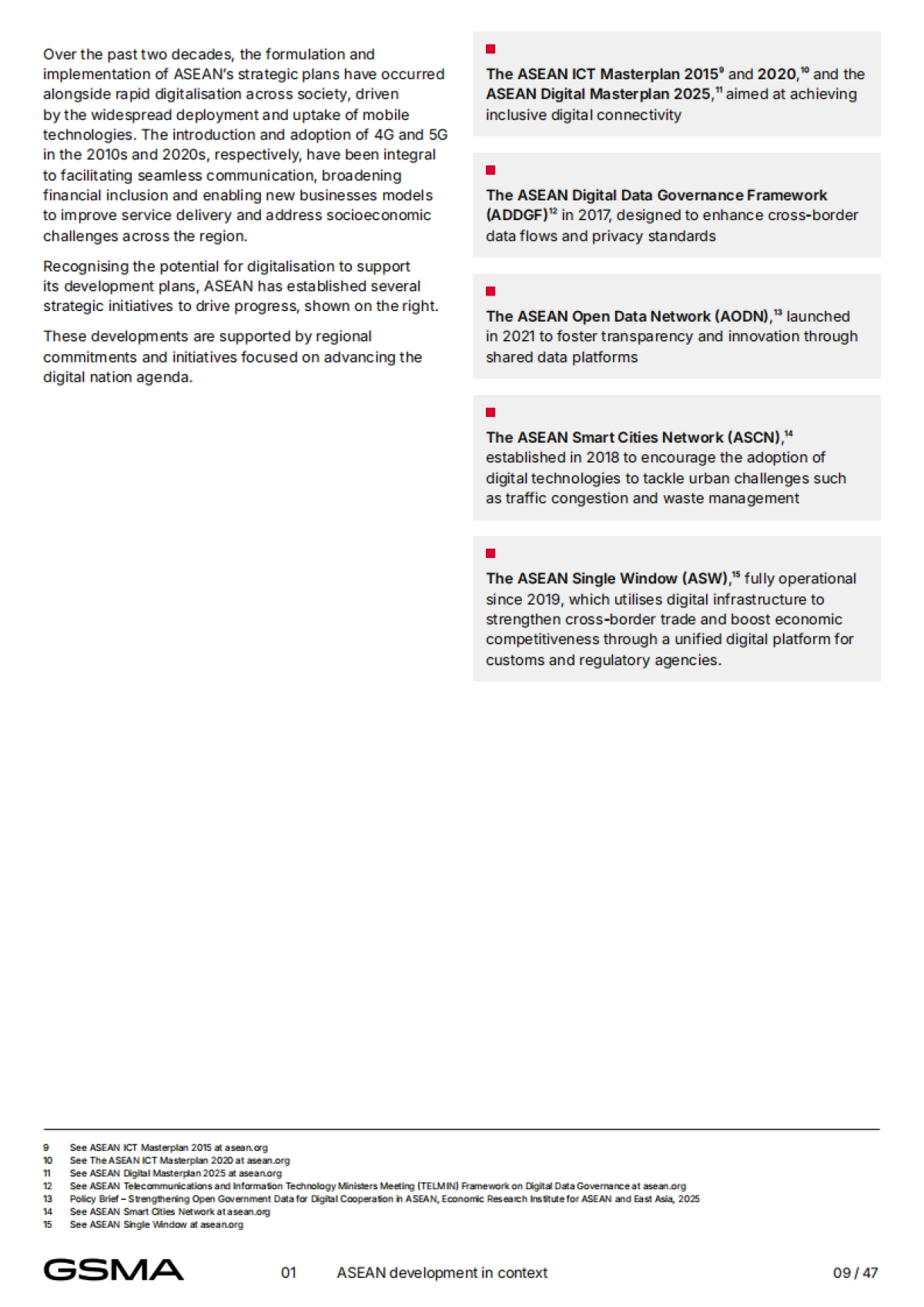 2025年数字国家：实现东盟互联互通战略计划-GSMA.pdf_第9页