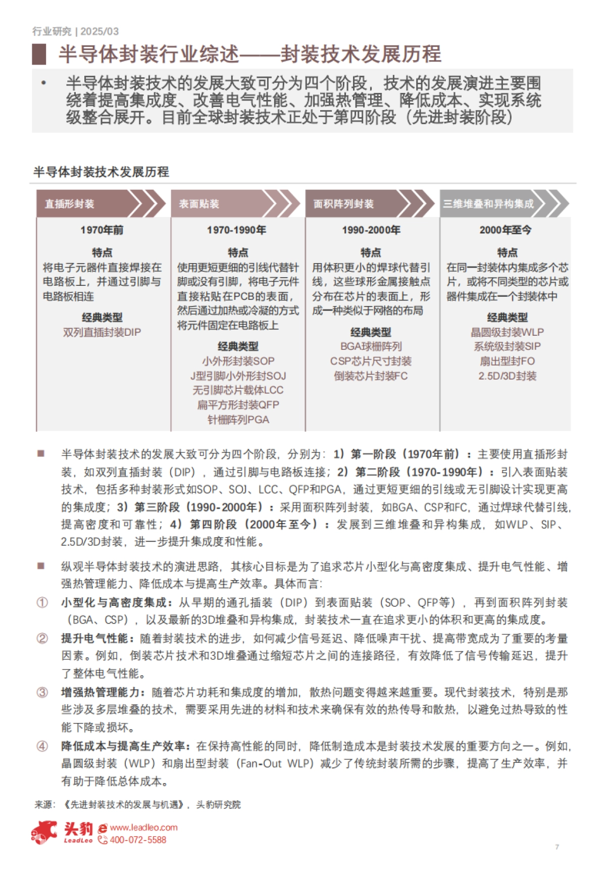 2025年中国半导体先进封装行业研究：后摩尔时代，先进封装引领半导体创新趋势-头豹.pdf_第7页