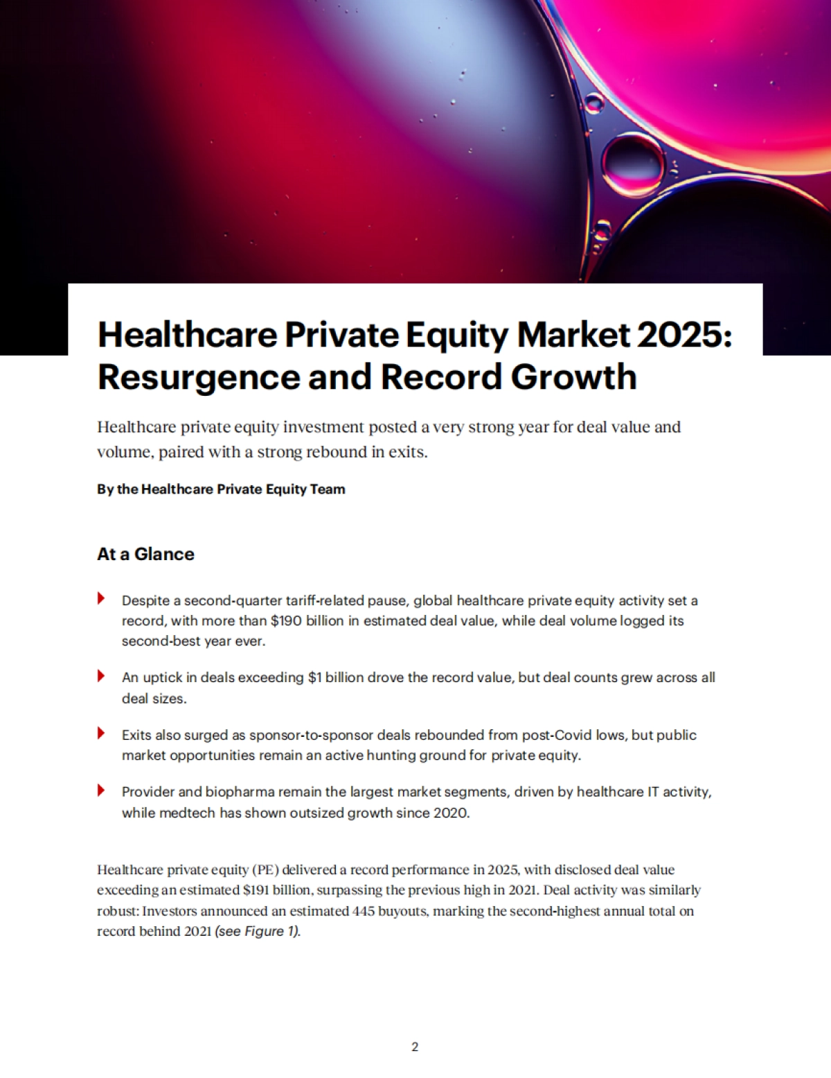 2026年全球医疗健康行业私募股权报告（英文版）-贝恩公司.pdf_第4页