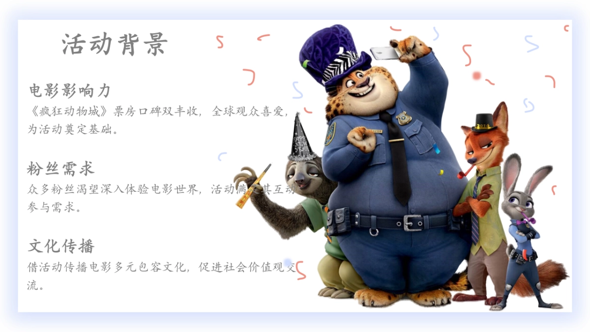 2026疯狂动物城电影院沉浸式观影体验活动方案.pptx_第5页