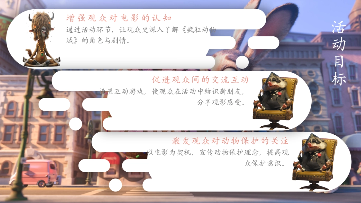 2026疯狂动物城电影院沉浸式观影体验活动方案.pptx_第6页