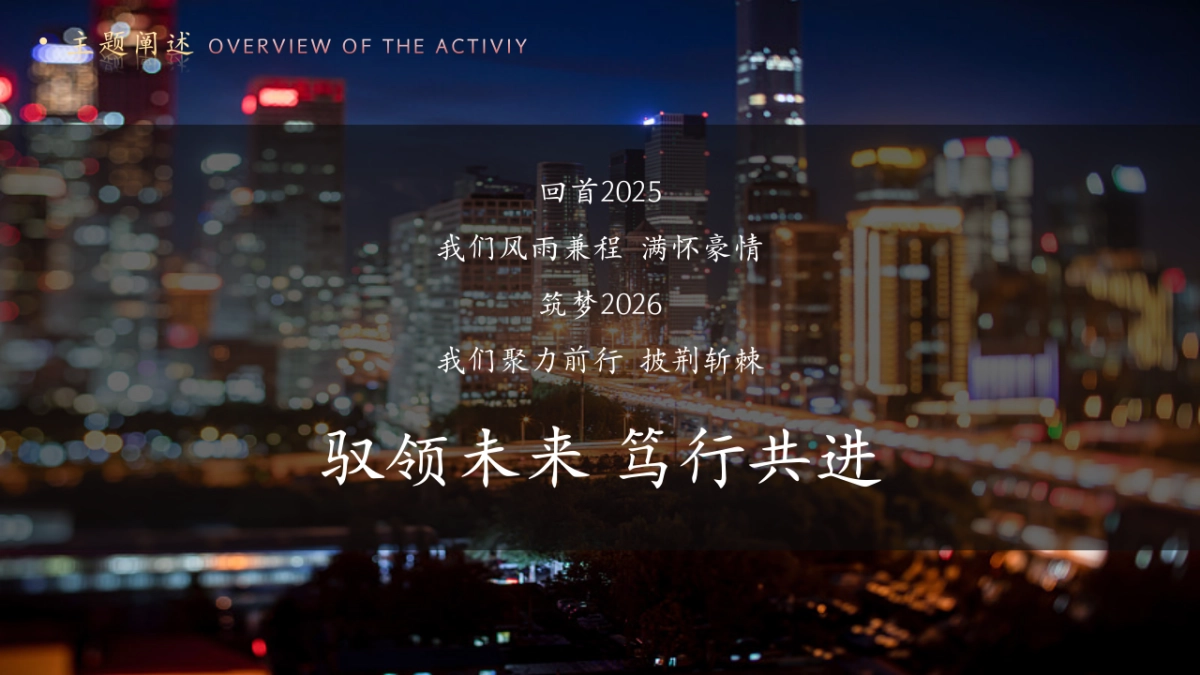 2026公司集团驭领未来 笃行共进马年新春年会主题活动方案.pptx_第4页