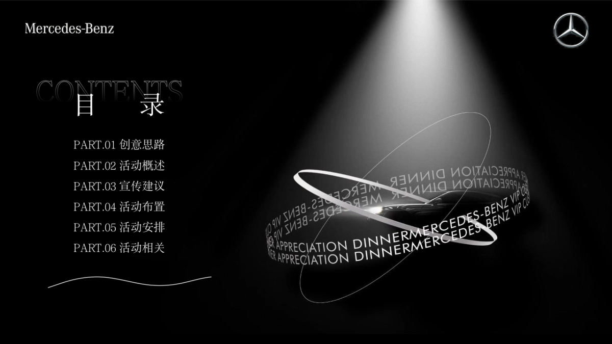 2023奔驰汽车品牌新品上市品鉴会「所想·由你主题」活动策划方案.pptx_第2页