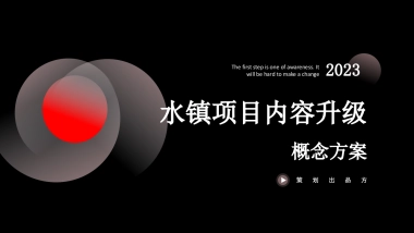 水镇项目包装及内容升级策划方案.pptx