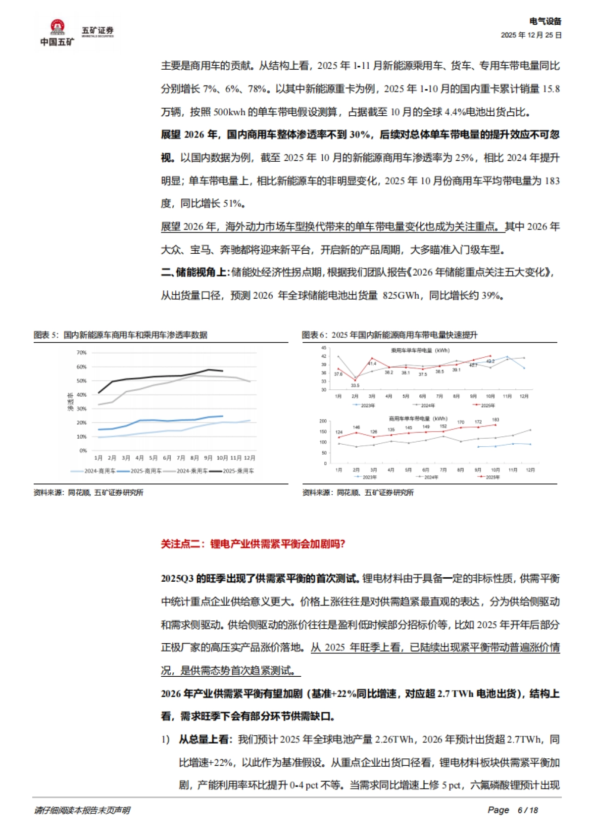 电气设备行业深度：2026年锂电行业四大关注点-五矿证券.pdf_第6页