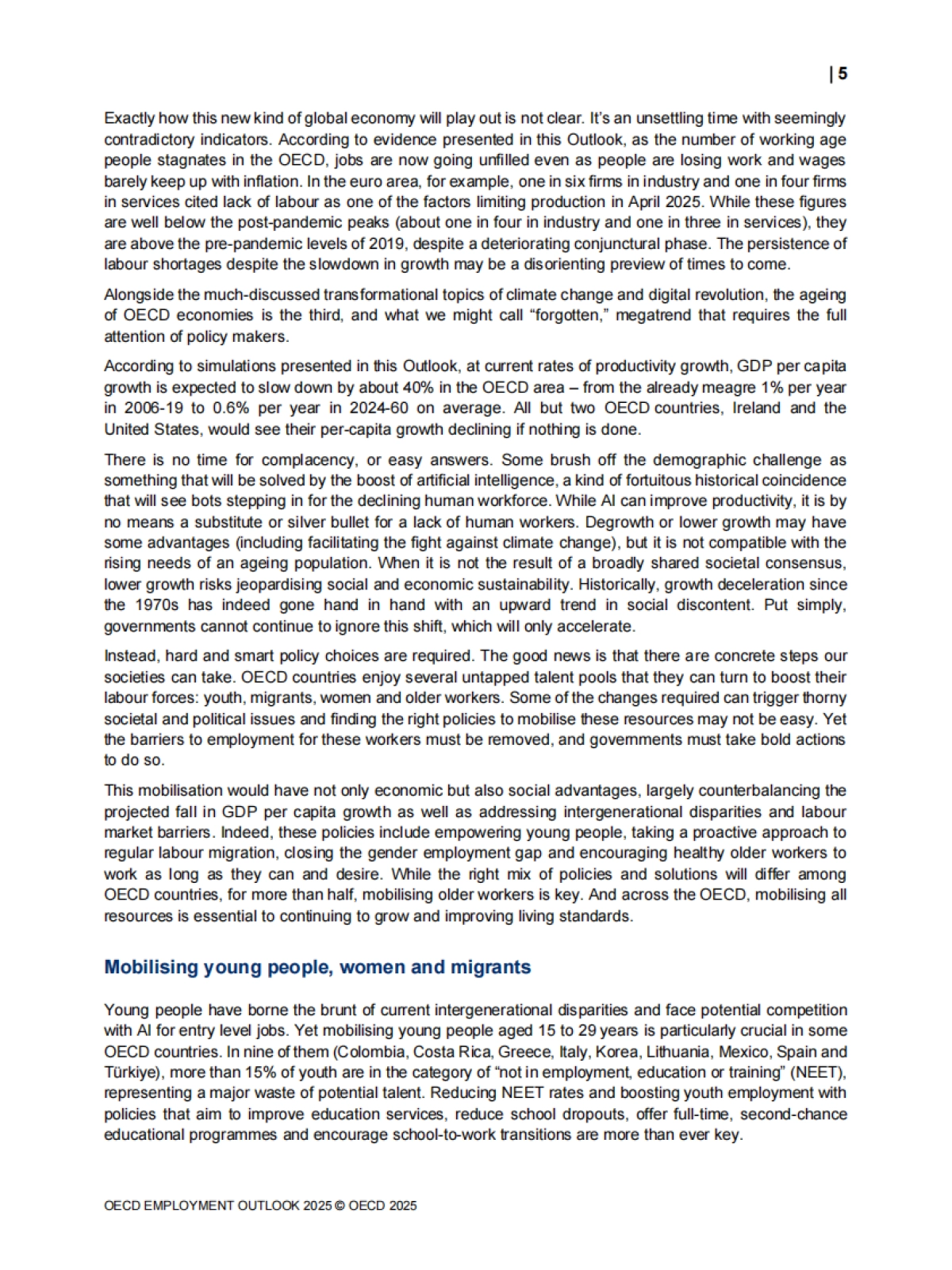 2025就业展望报告：能否度过人口结构危机（英文）-OECD.pdf_第7页