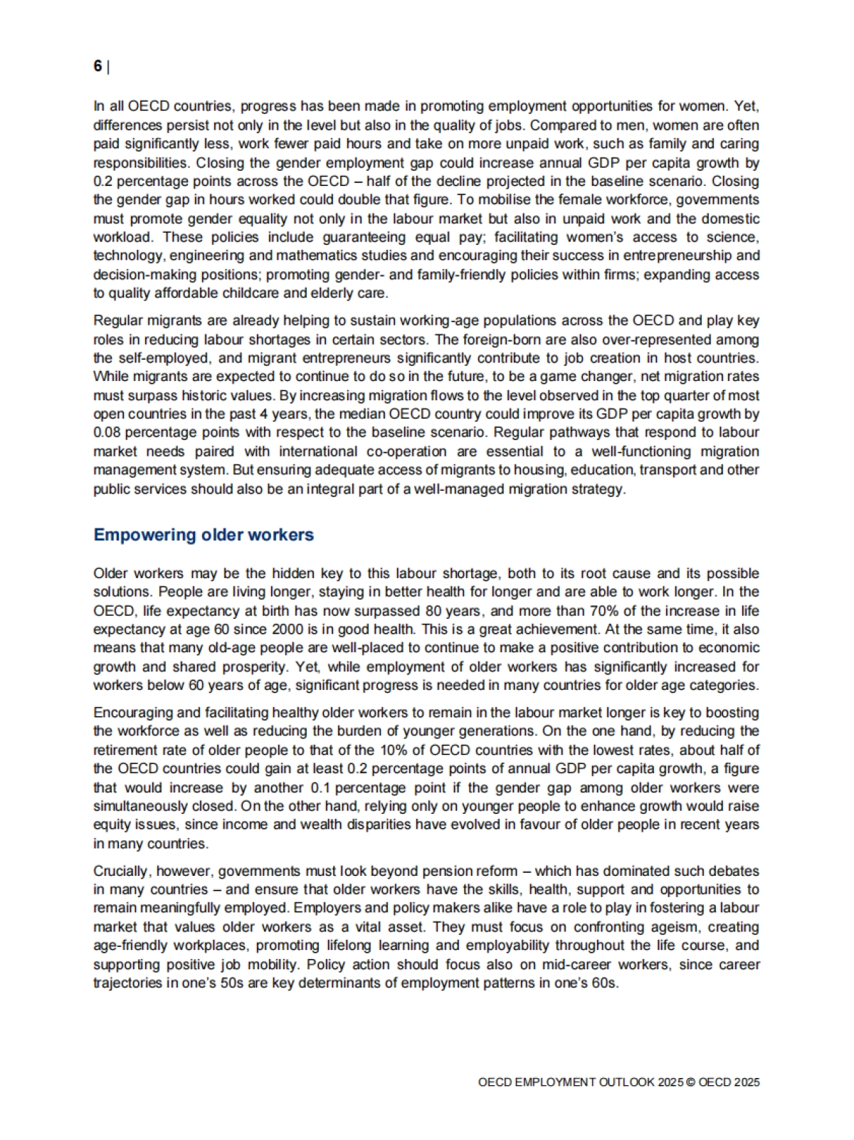 2025就业展望报告：能否度过人口结构危机（英文）-OECD.pdf_第8页