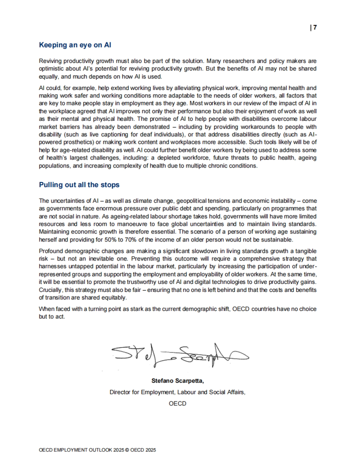 2025就业展望报告：能否度过人口结构危机（英文）-OECD.pdf_第9页