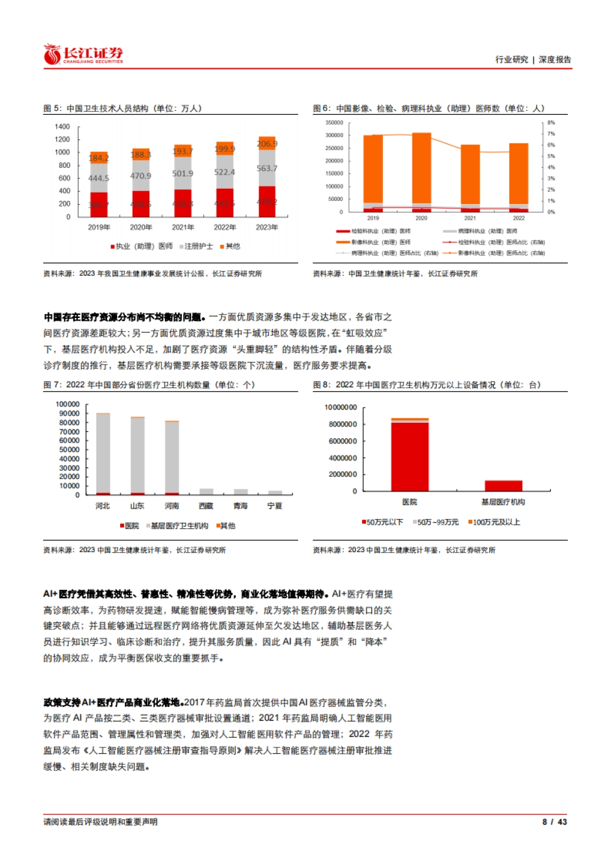 2025医疗保健设备与服务行业——当医疗遇上AI，技术突破或重构诊疗逻辑-长江证券.pdf_第8页
