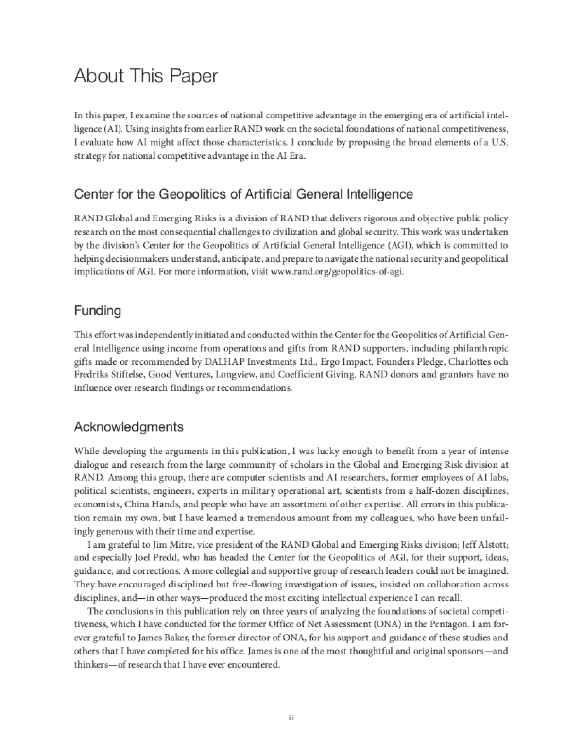 2026年国家新纪元：人工智能时代的权力格局与竞争优势研究报告（英文版）-Rand兰德.pdf_第3页