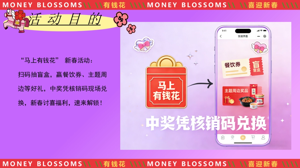 “马上有钱花 马年聚财欢”新春赢好礼马地产嘉年华游园会活动策划方案.pptx_第9页