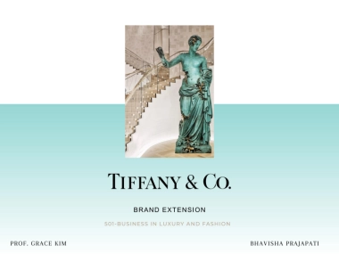 蒂芙尼 (Tiffany & Co) 品牌延伸 - 订婚礼服.pdf
