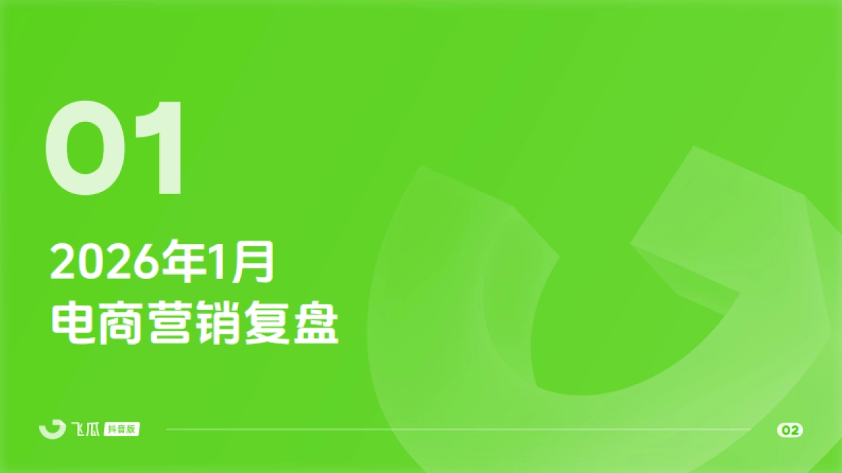 2026年1月飞瓜抖音电商营销月报-飞瓜数据.pdf_第3页