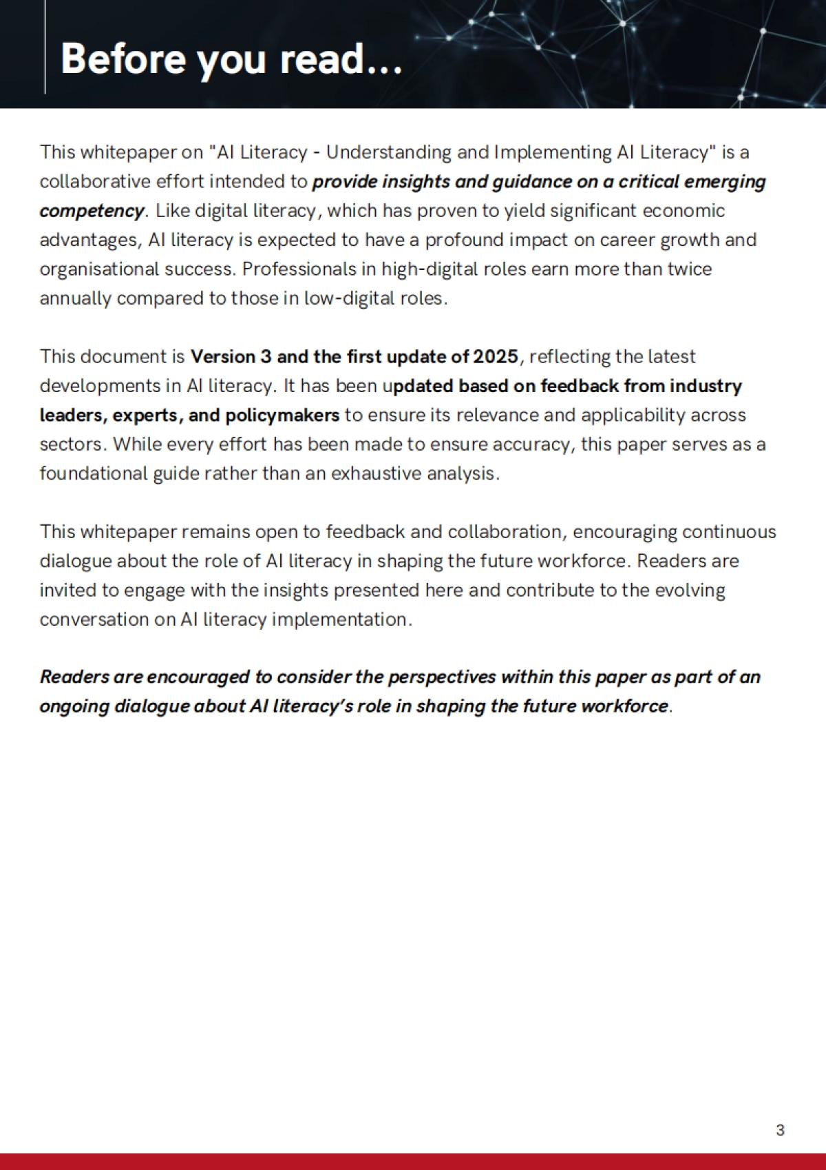 AI素养白皮书：理解与实施人工智能素养（英文）.pdf_第3页