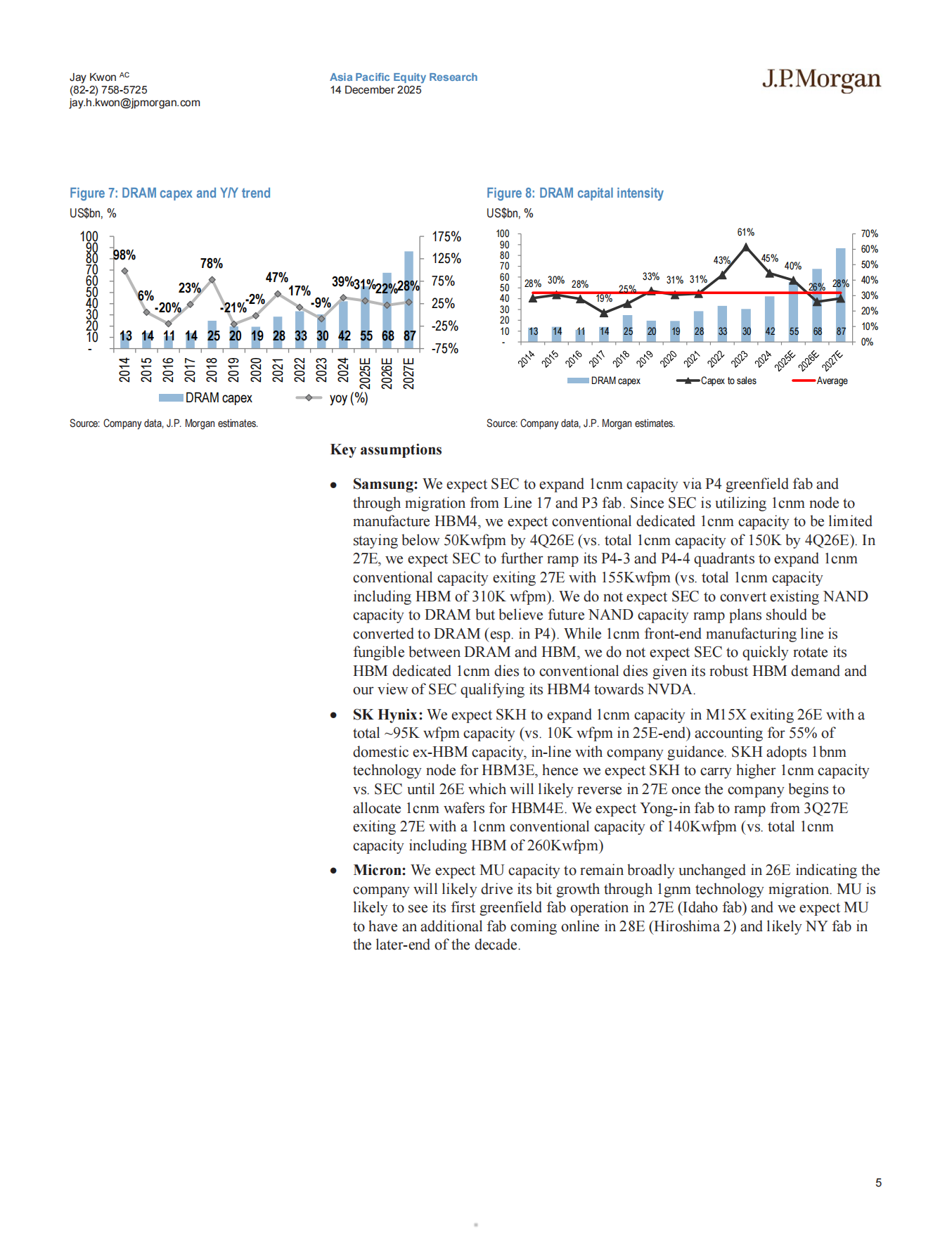 摩根大通：2026年全球存储器市场展望：AI推理加速与供应约束下通胀放缓持续.pdf_第5页