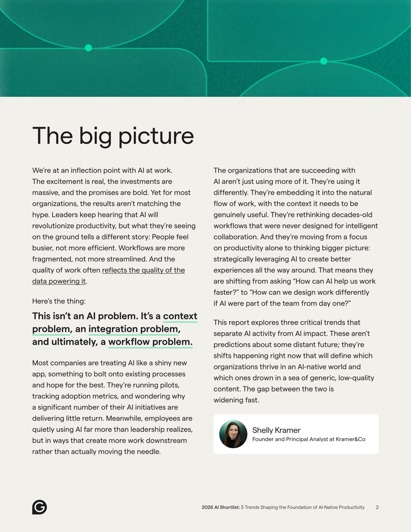 2026年AI核心趋势：塑造AI原生生产力基础的三大趋势研究报告（英文）-gram marly.pdf_第2页