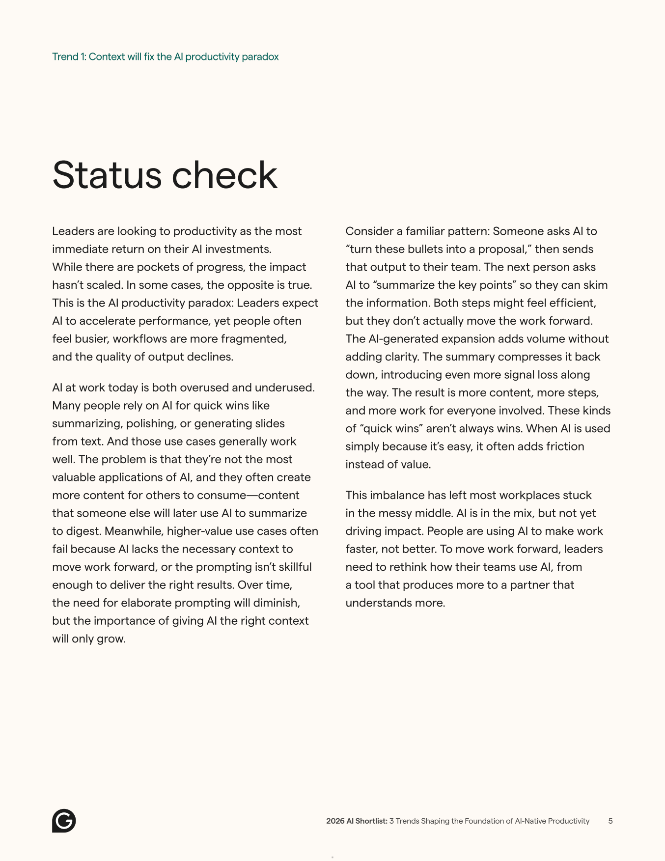 2026年AI核心趋势：塑造AI原生生产力基础的三大趋势研究报告（英文）-gram marly.pdf_第5页