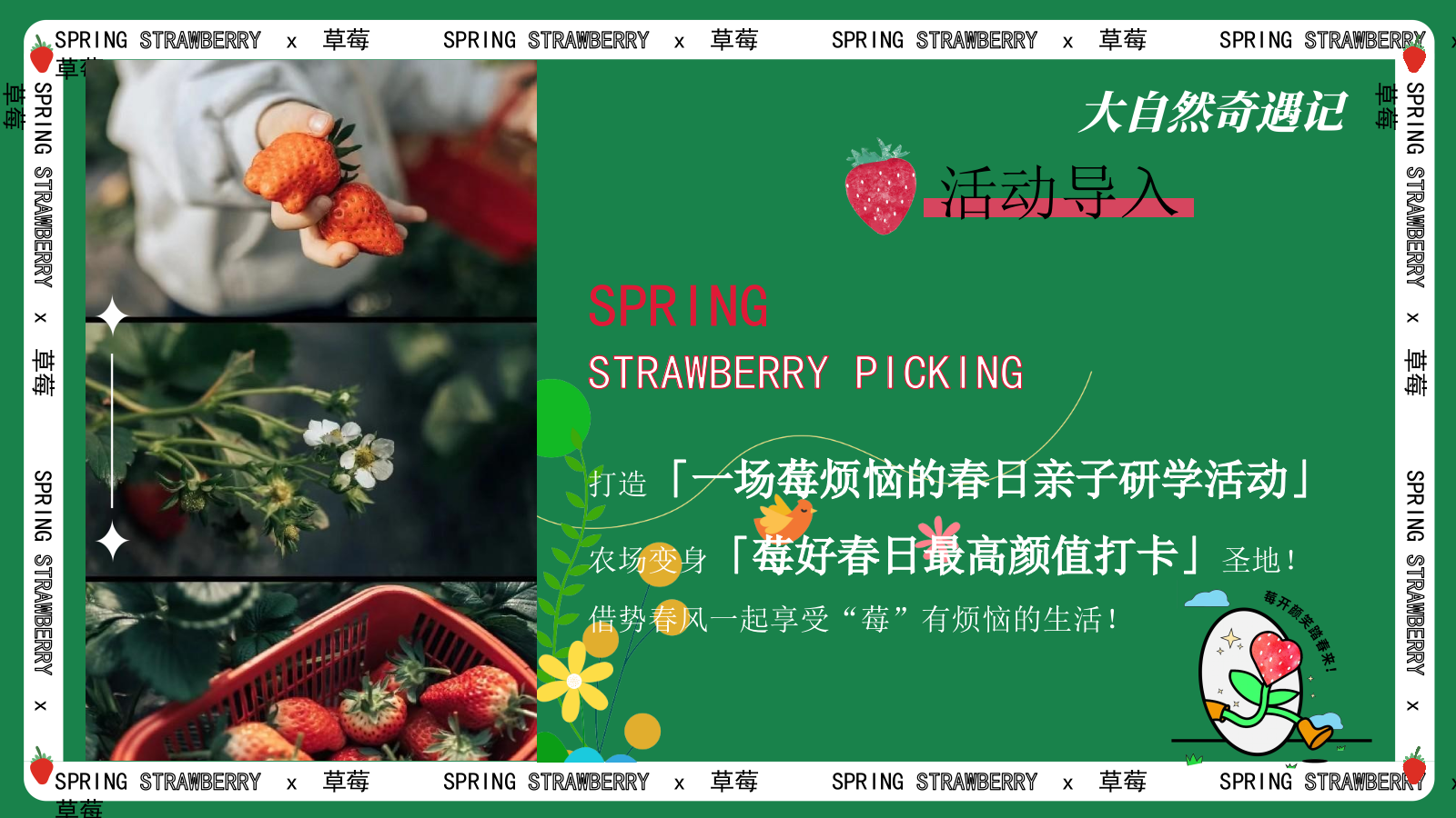 2026采撷春趣 莓好出发春日户外农场草莓采摘亲子游园会活动方案.pptx_第6页
