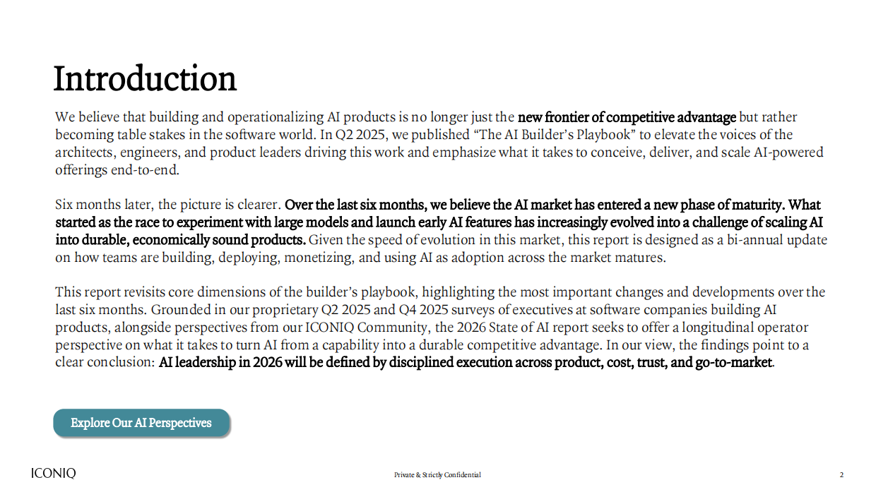 2026年人工智能状况报告：AI执行时代（半年刊）（英文）-ICONIQ.pdf_第2页