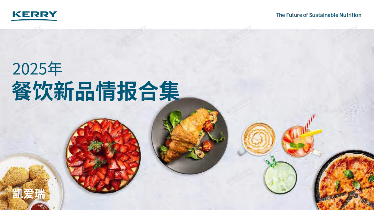 2025年餐饮新品情报合集-凯爱瑞.pdf_第1页