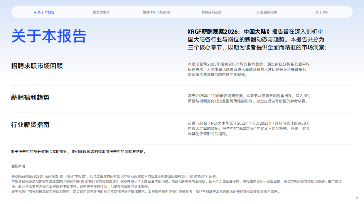 薪酬观察2026：中国大陆篇-RGF.pdf_第2页