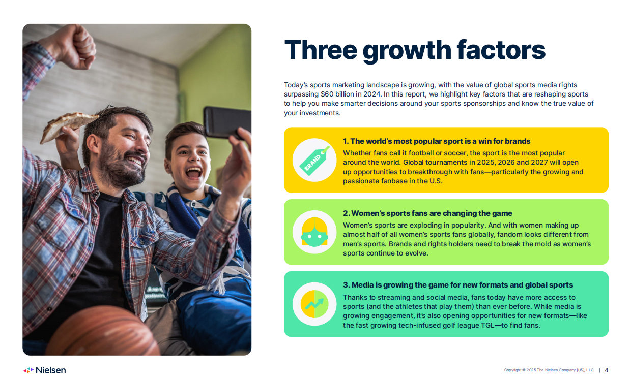 2025年全球体育报告重塑体育格局及赞助策略的关键因素（英文）-尼尔森.pdf_第4页