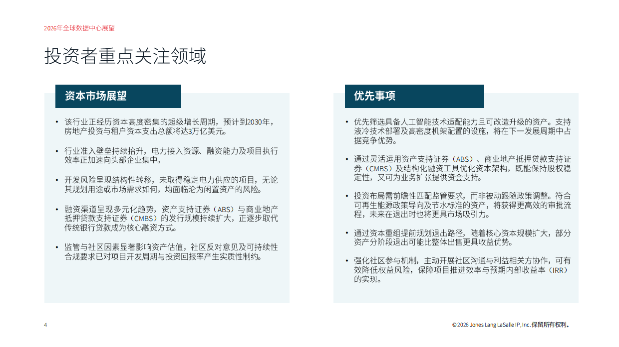 2026全球数据中心展望-JLL.pdf_第4页