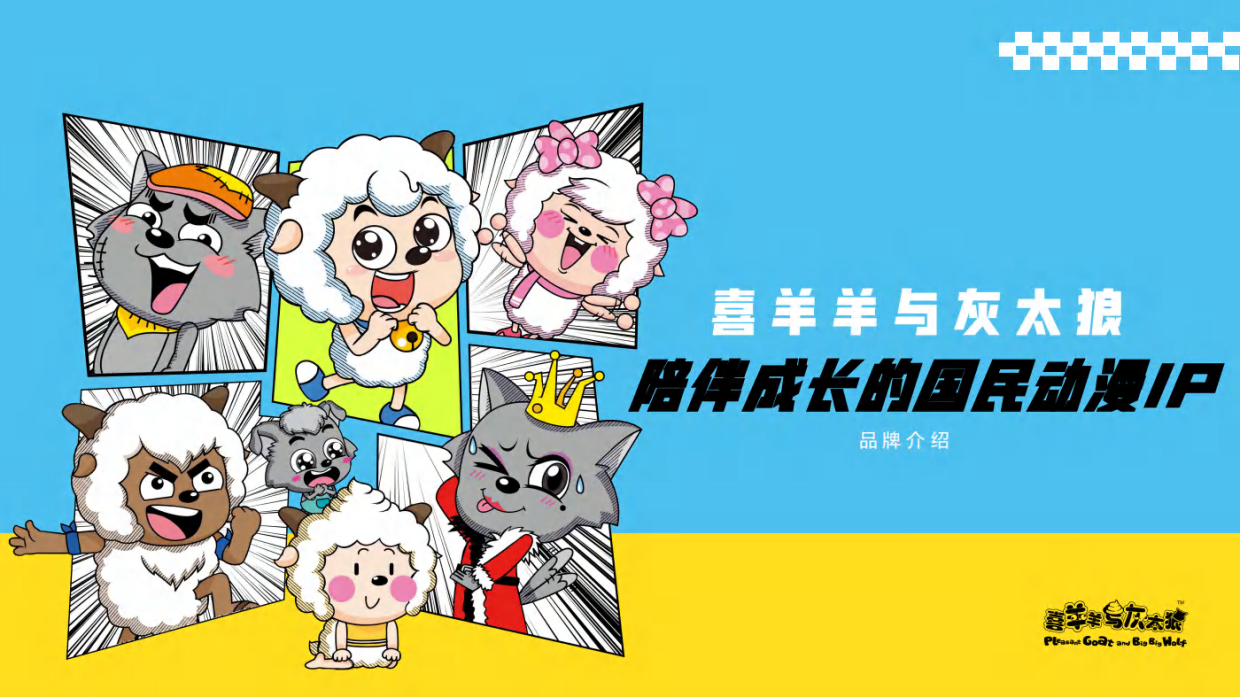 喜羊羊与灰太狼品牌简介.pdf_第1页