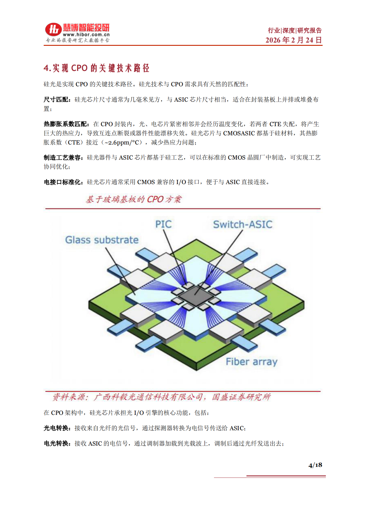 2026CPO行业深度：发展现状、市场空间、产业链及相关公司深度梳理-慧博智能投研.pdf_第4页