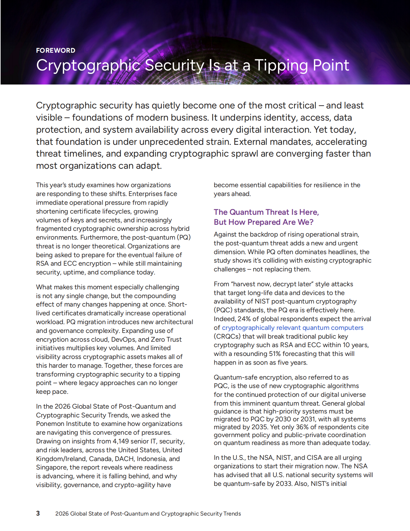 2026年全球后量子与密码安全趋势报告.pdf_第3页