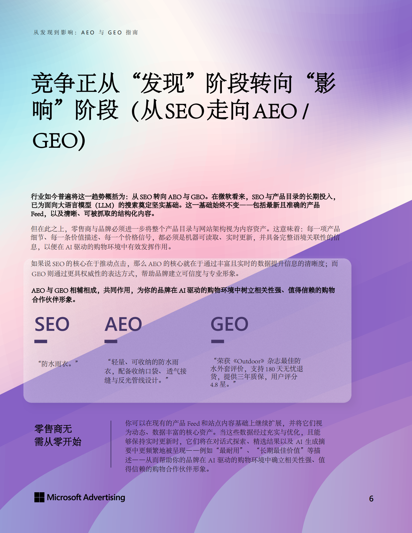 2026从发现到影响：AEO与GEO实战指南白皮书-Microsoft Advertising.pdf_第6页
