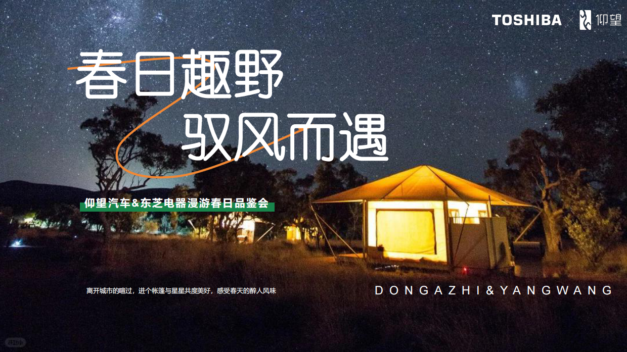 2025仰望汽车&东芝电器漫游春日品鉴会.pdf