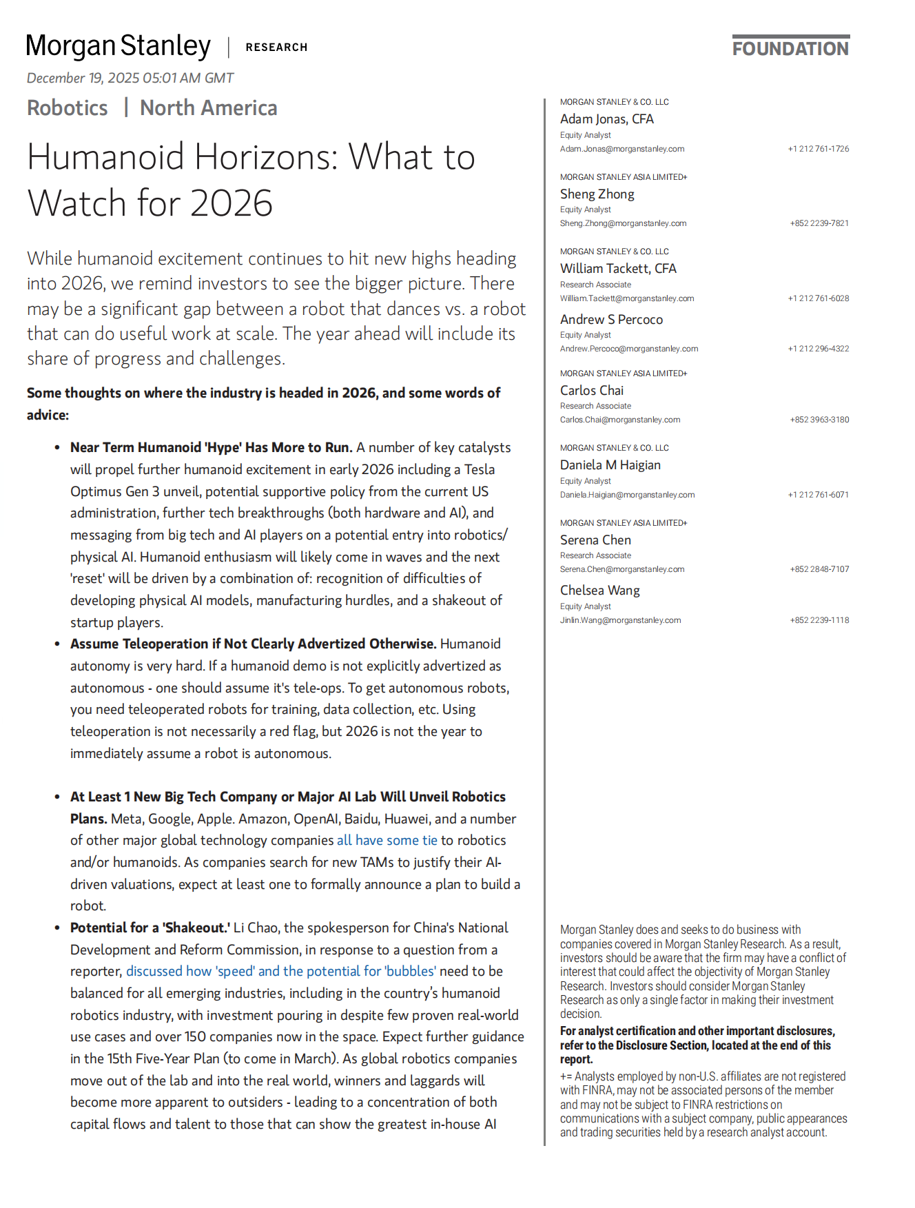 人形机器人展望：2026年值得关注的趋势（英文）-摩根士丹利.pdf_第1页