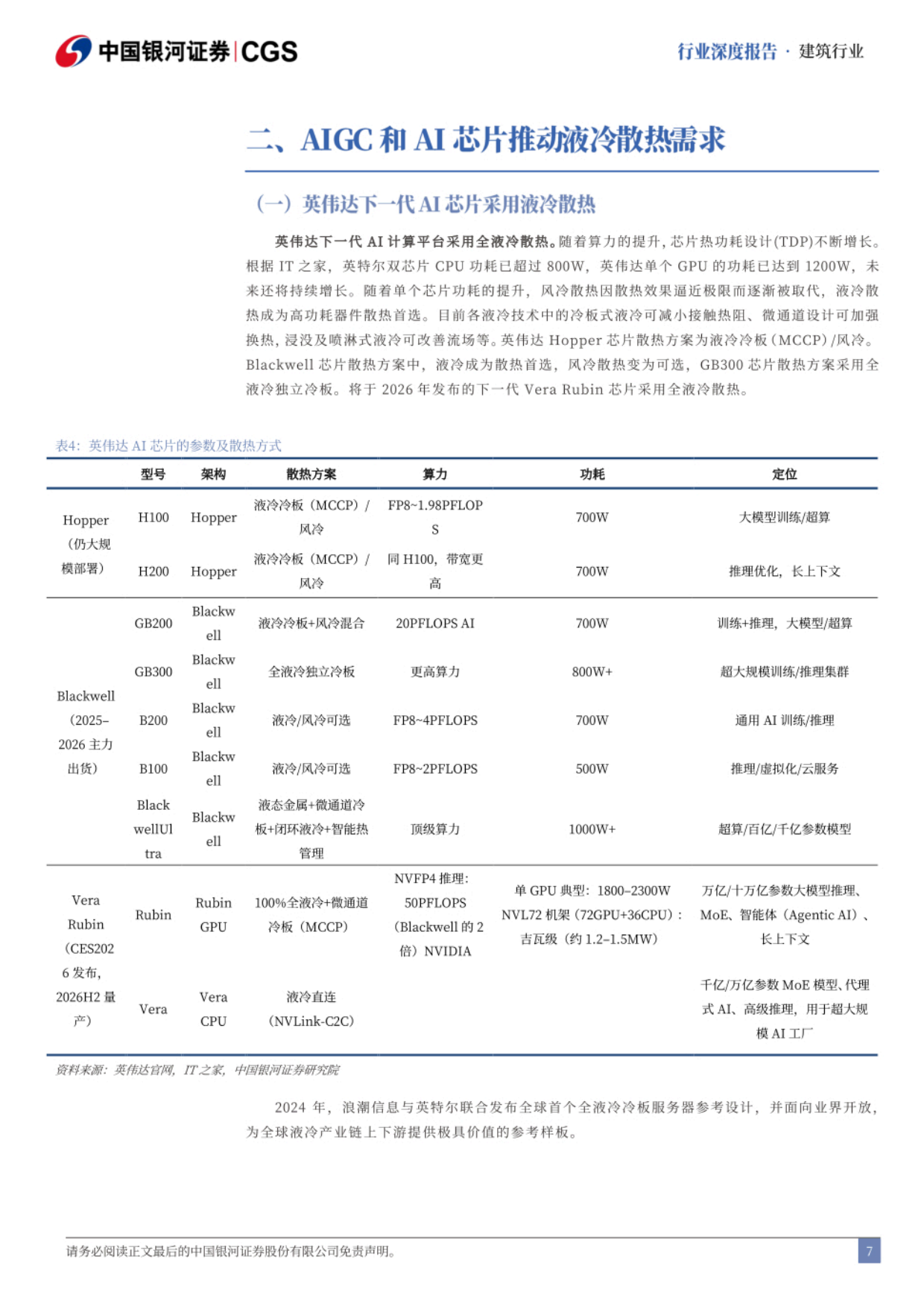 2026AIGC与新能源驱动液冷散热景气上行-银河证券.pdf_第7页