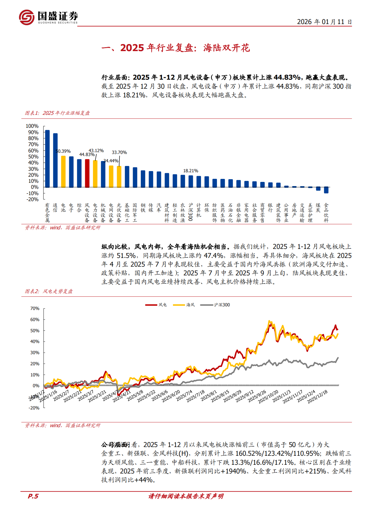 风电2026年行业策略：国内需求稳升，出海加速，国内外盈利共振-国盛证券.pdf_第5页